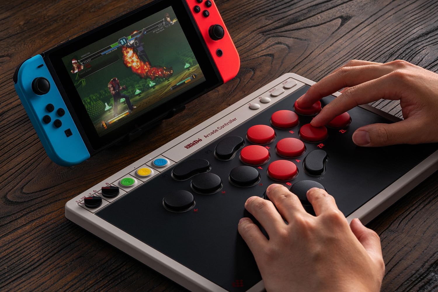 アーケードコントローラーセット Amazon.co.jp: K&SGAMER Switch 一体型 アーケードコントローラー MINI